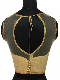 Golden Art Silk, Nett Pearl Work Blouses