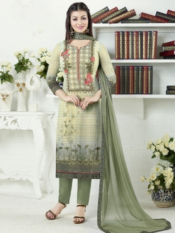 Multi Georgette Printed Chudidhar Suits