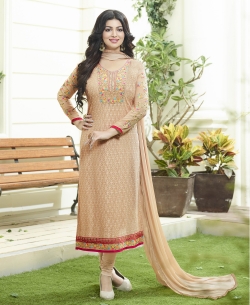 Piege Georgette Embroidery Work Salwar Suits