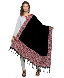 Black Bhagalpuri Printed Dupattas