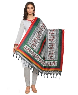 Multi Bhagalpuri Printed Dupattas