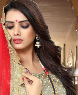 Pink Banglori Satin Silk Floral Design A Line Lehengas