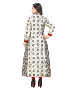 Multi Cotton Printed Straight Cut Kurtis