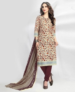 Multi Cotton Printed Chudidhar Suits