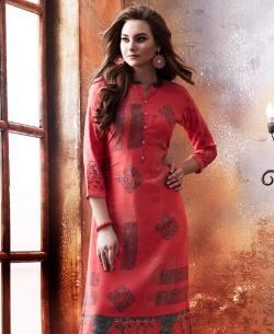 Peach Rayon Printed Palazzo Suits