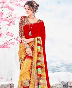 Multi Georgette Printed Regular Sarees