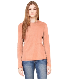 Peach Knitting Plain Tunic Tops