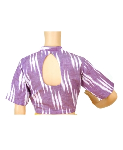 Lavendor Ikat Cotton Ikat Blouses