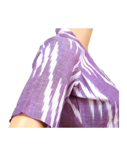 Lavendor Ikat Cotton Ikat Blouses