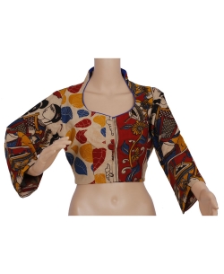 Multi Kalamkari Cotton Kalamkari Blouses
