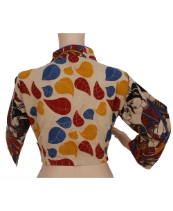 Multi Kalamkari Cotton Kalamkari Blouses