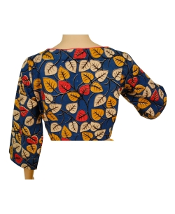 Blue Kalamkari Cotton Kalamkari Blouses