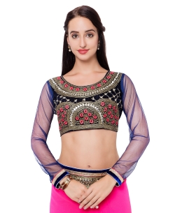 Pink Georgette Solid Border Sarees