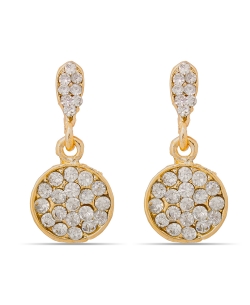 White Non Precious Metal Stones, Crystals Drops