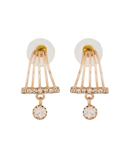 Gold Non Precious Metal Stones, Crystals Drops